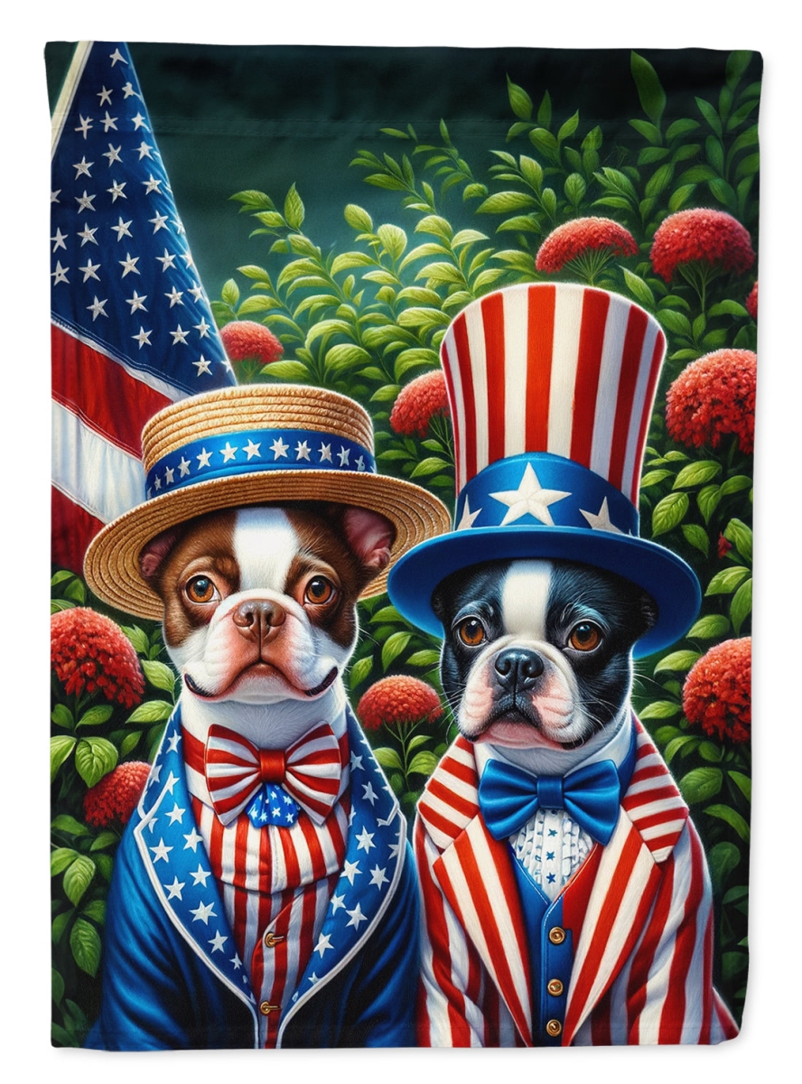 40 x 28 in. Unisex All American Boston Terrier Polyester House Flag