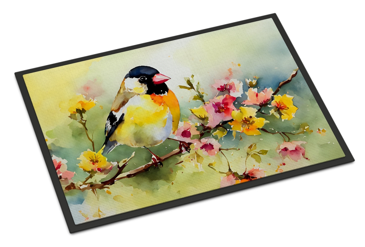 18 x 27 in. Unisex Goldfinch Doormat