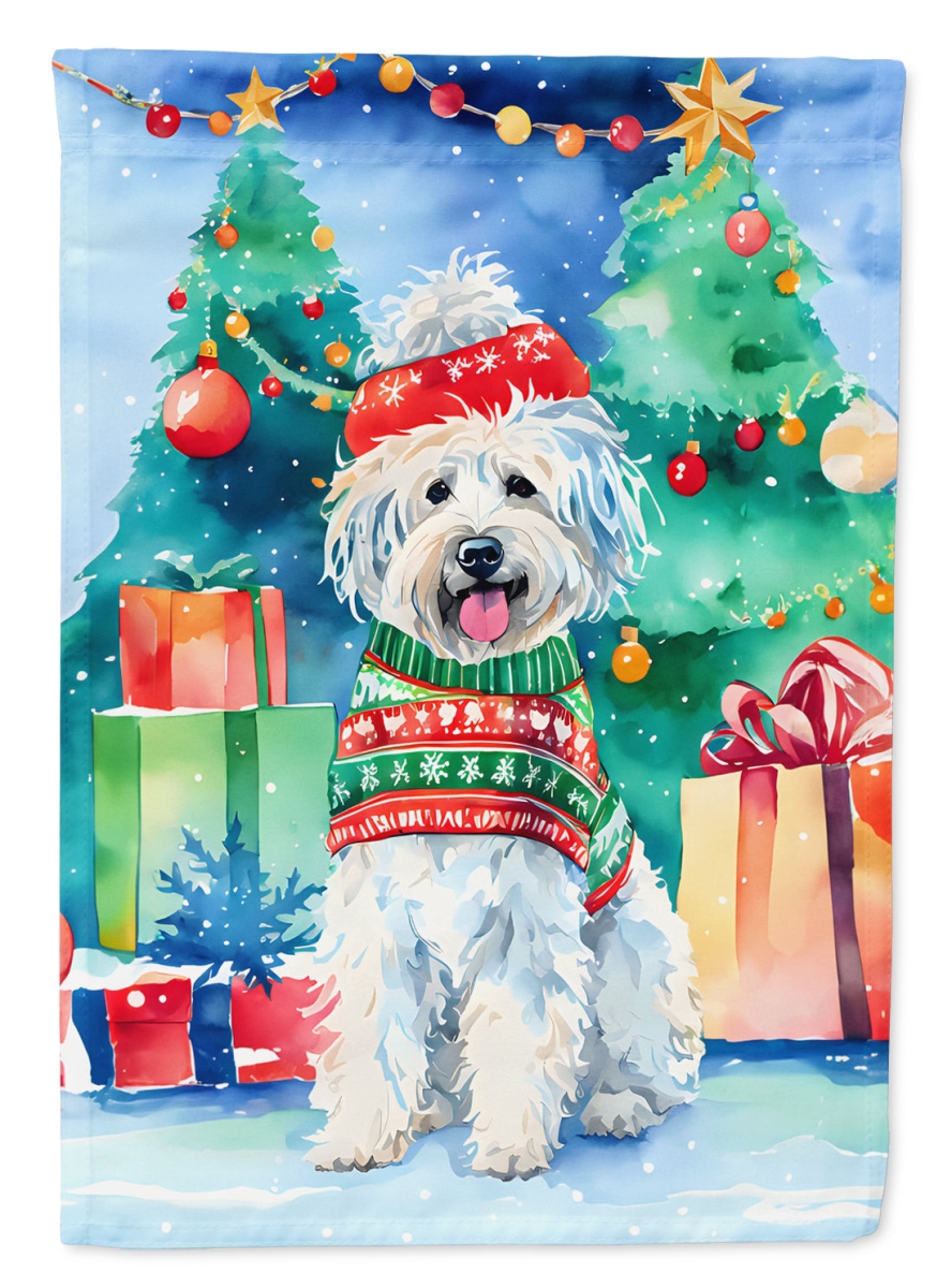 DAC3601CHF 40 x 28 in. Puli Christmas Polyester House Flag