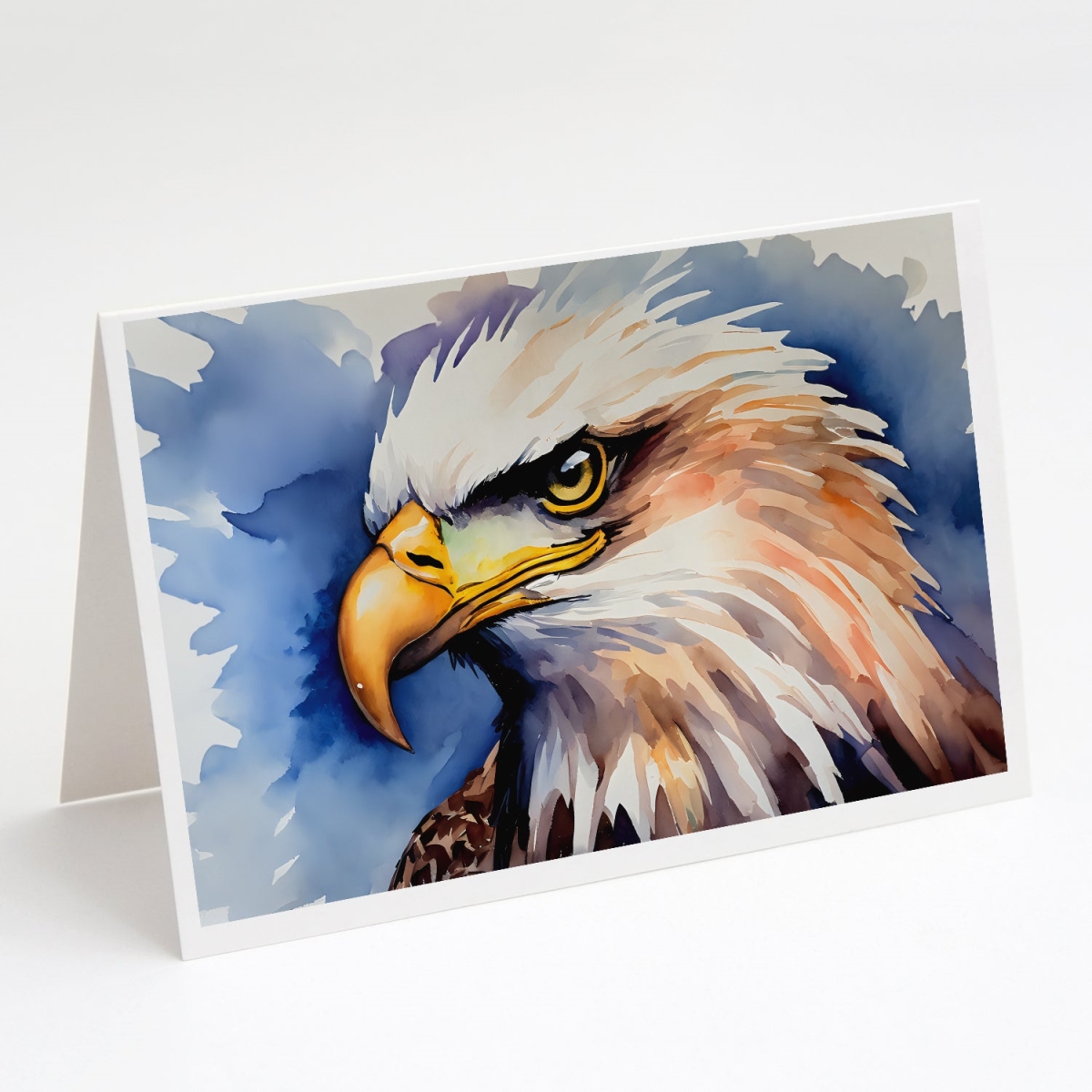 5 x 7 in. Unisex Eagle Greeting Cards - Pack of 8