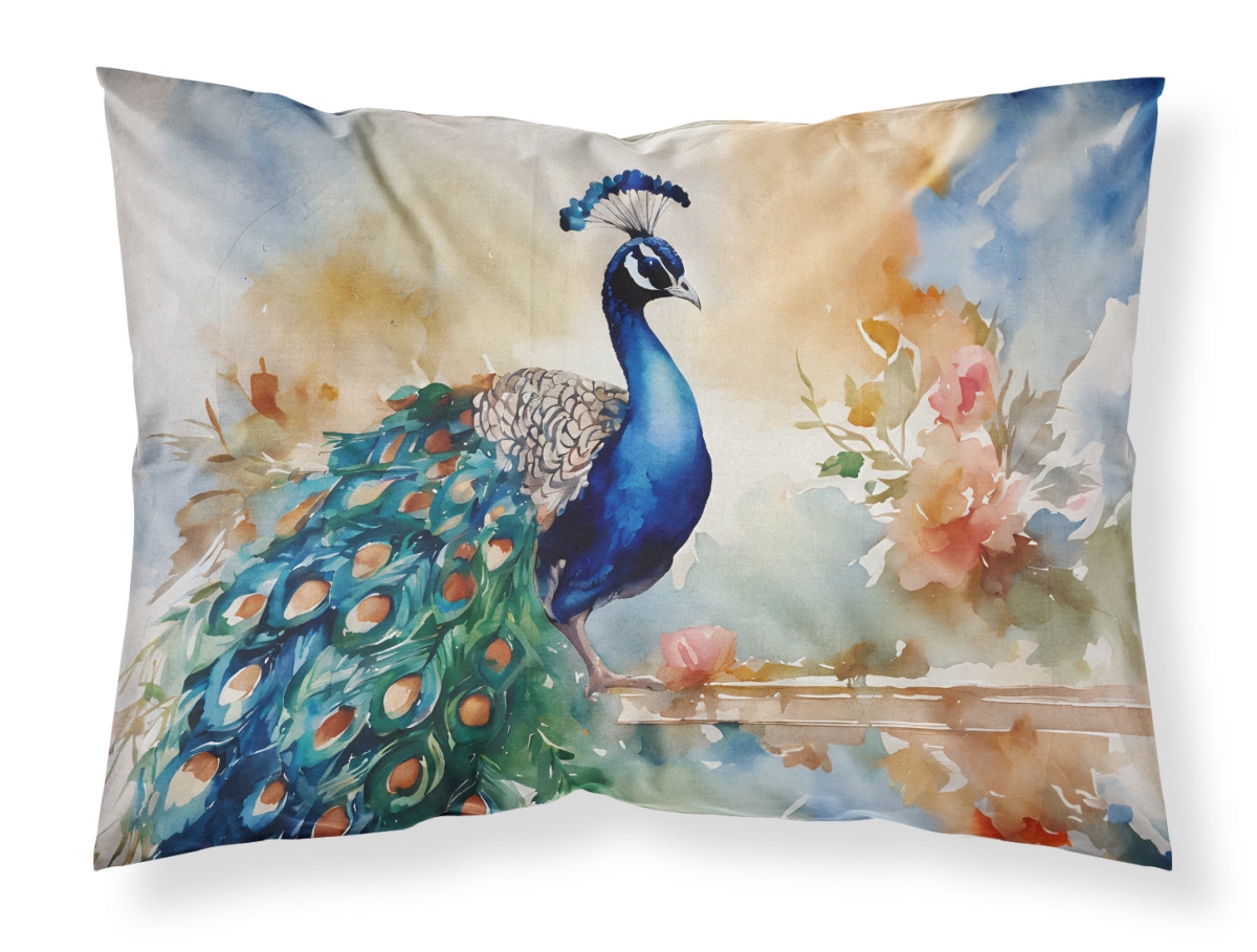 20.5 x 30 in. Unisex Peacock Standard Pillowcase