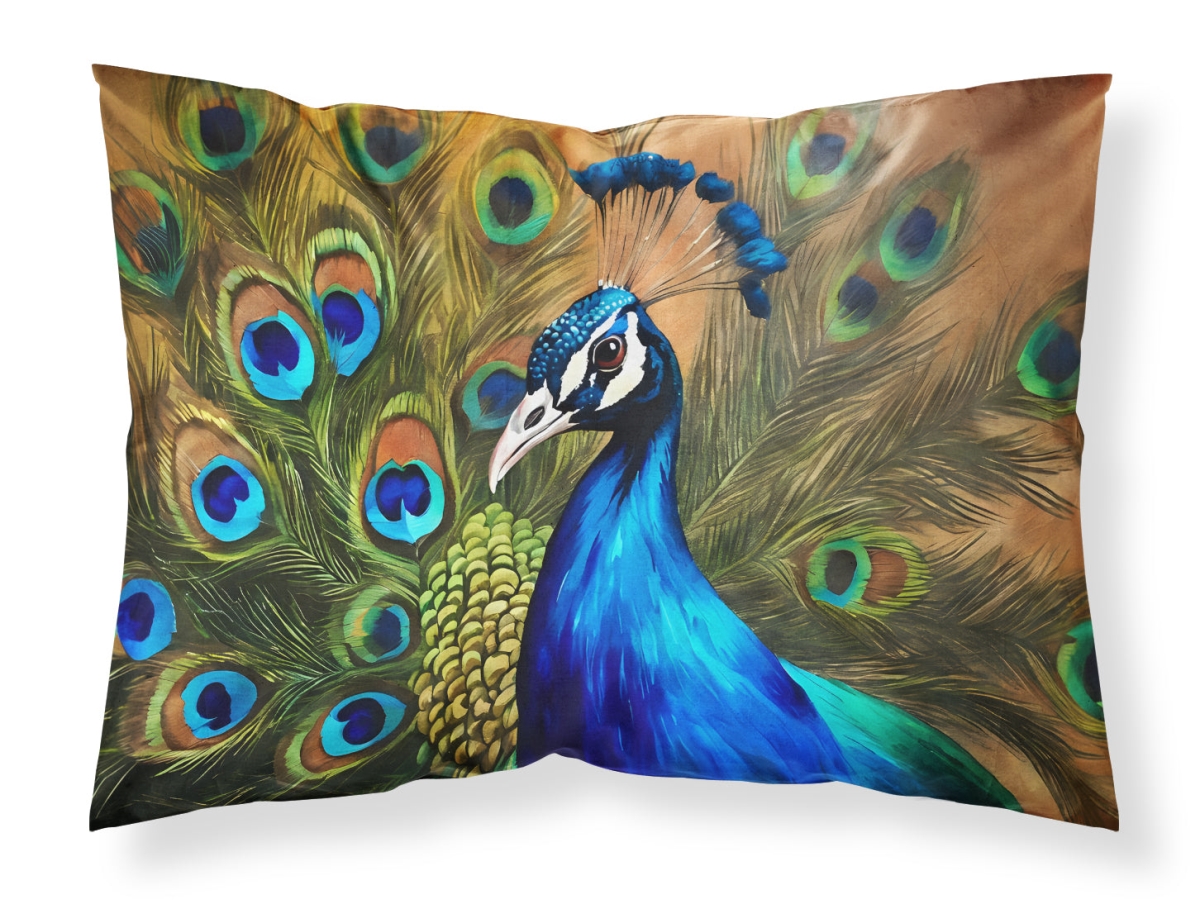 20.5 x 30 in. Unisex Peacock Standard Pillowcase