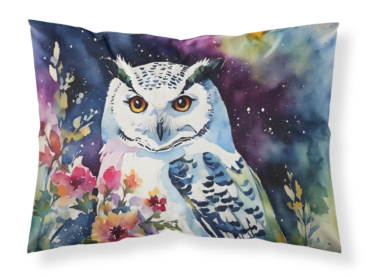 20.5 x 30 in. Unisex Snowy Owl Standard Pillowcase
