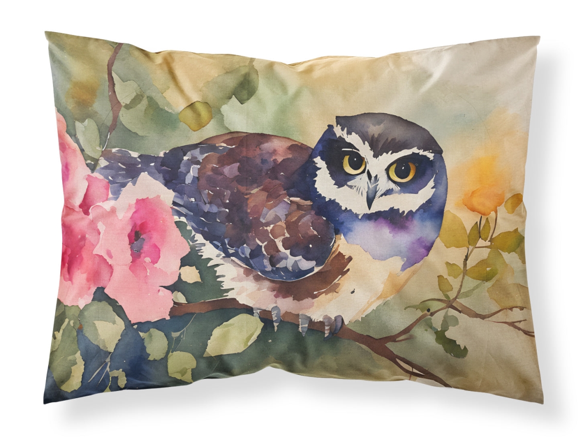 20.5 x 30 in. Unisex Spectacled Owl Standard Pillowcase