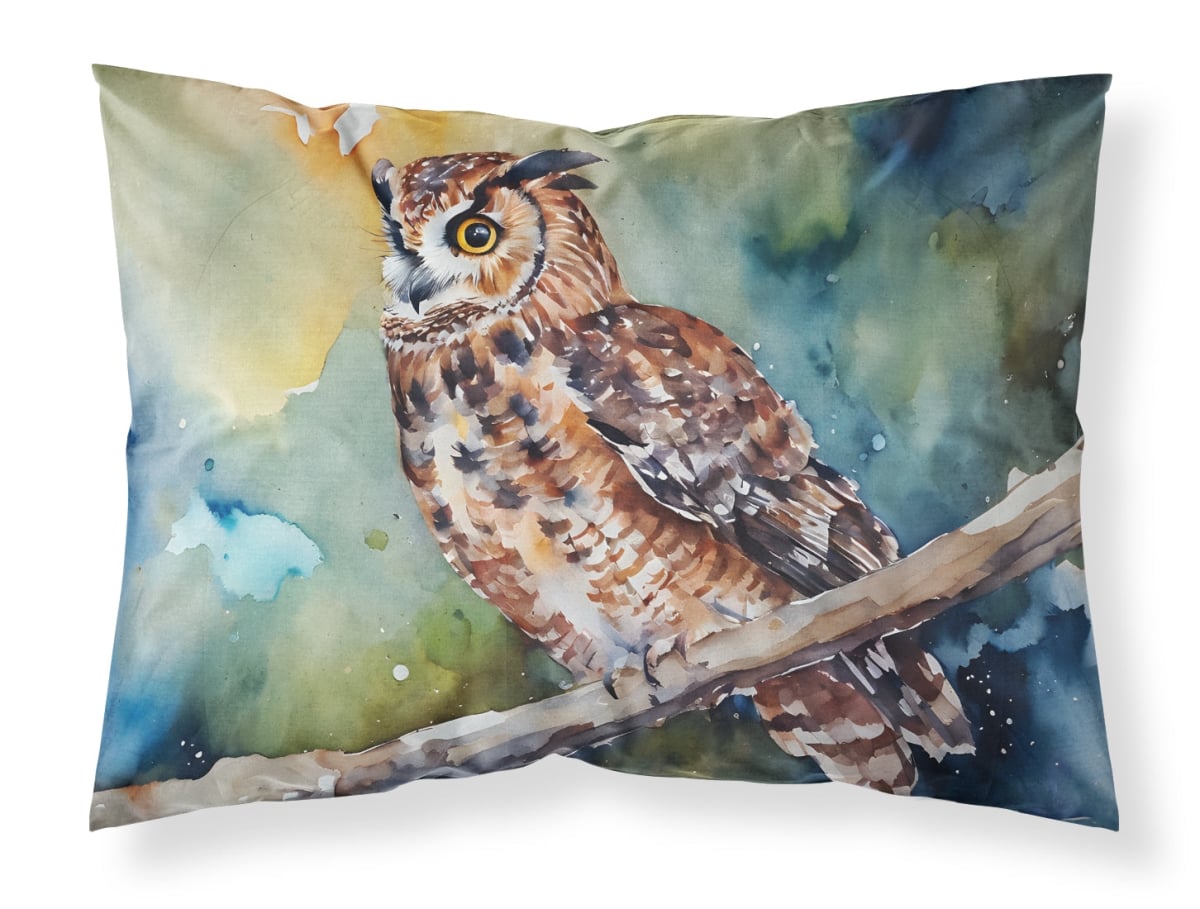 20.5 x 30 in. Unisex Tawny Owl Standard Pillowcase