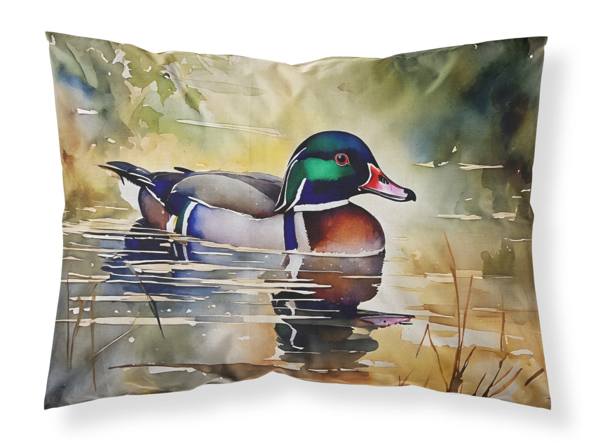 20.5 x 30 in. Unisex Wood Duck Standard Pillowcase