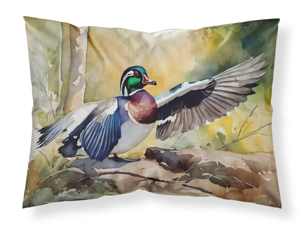 20.5 x 30 in. Unisex Wood Duck Standard Pillowcase