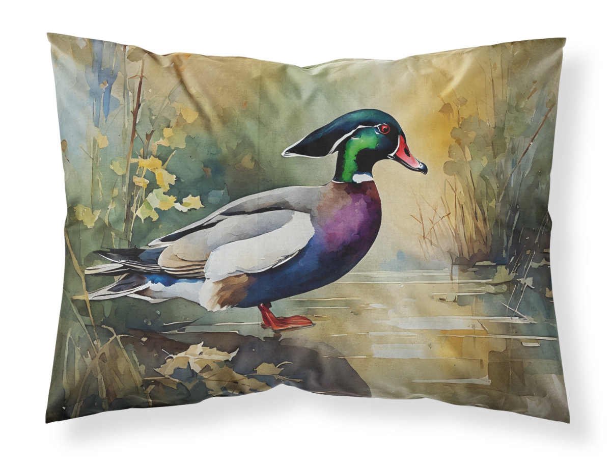 20.5 x 30 in. Unisex Wood Duck Standard Pillowcase