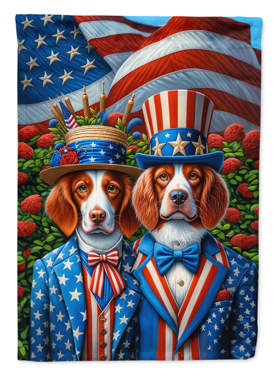 DAC4201CHF 40 x 28 in. All American Brittany Polyester House Flag