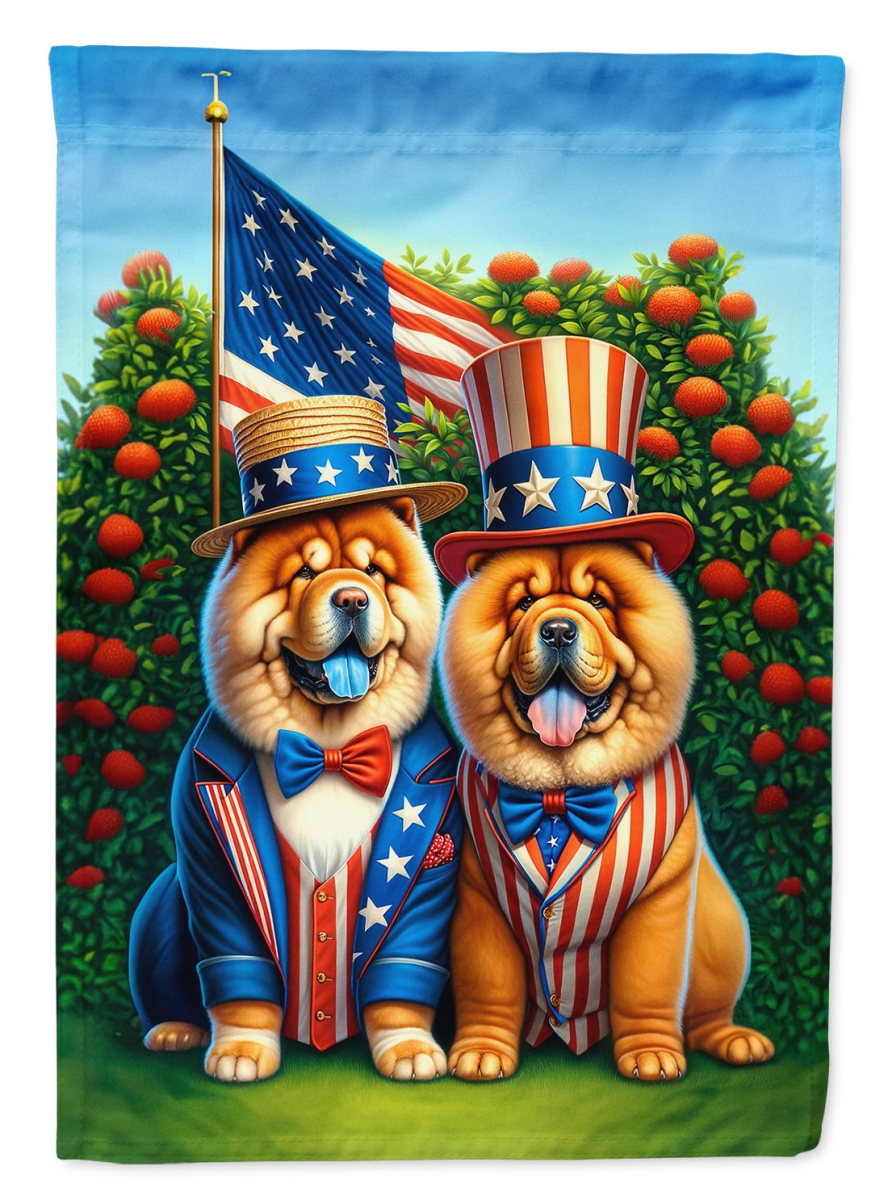 DAC4214CHF 40 x 28 in. All American Chow Chow Polyester House Flag