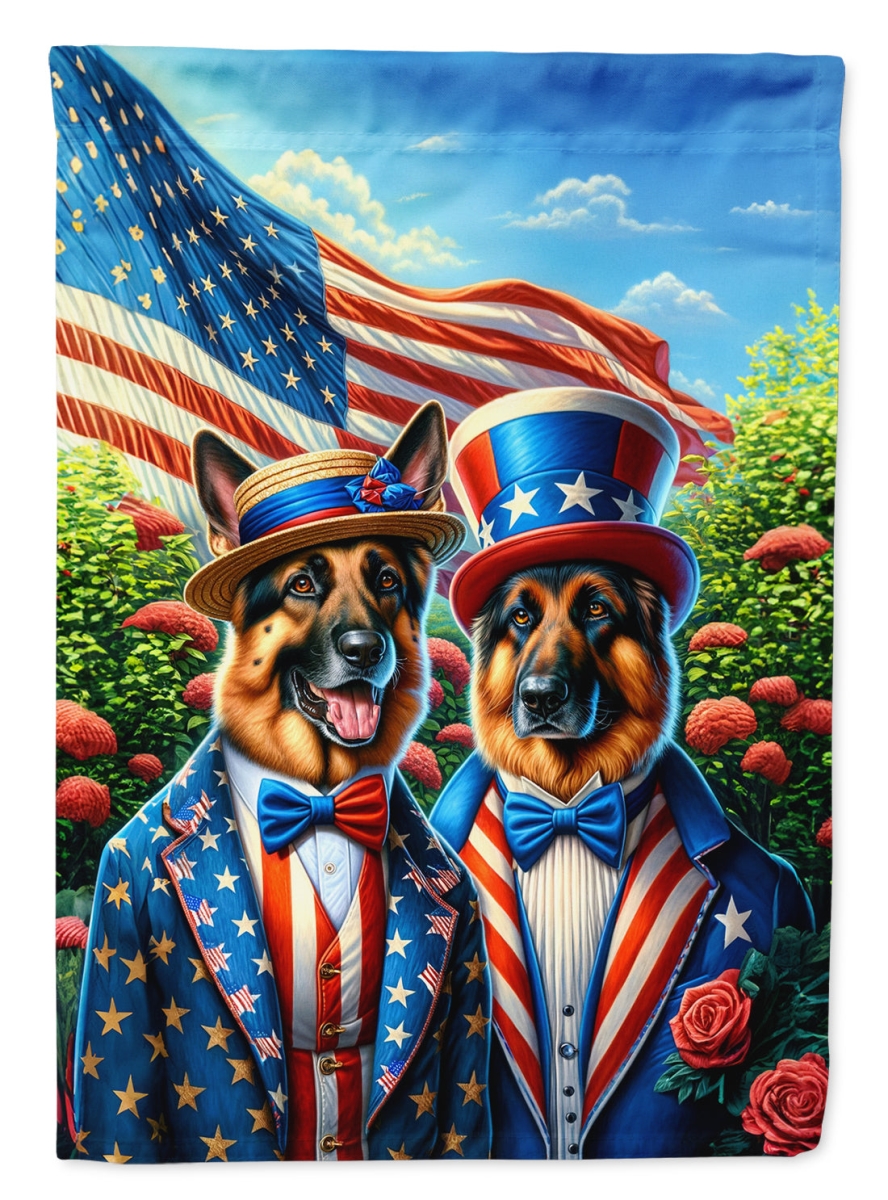 40 x 28 in. Unisex All American German Shepherd Polyester House Flag