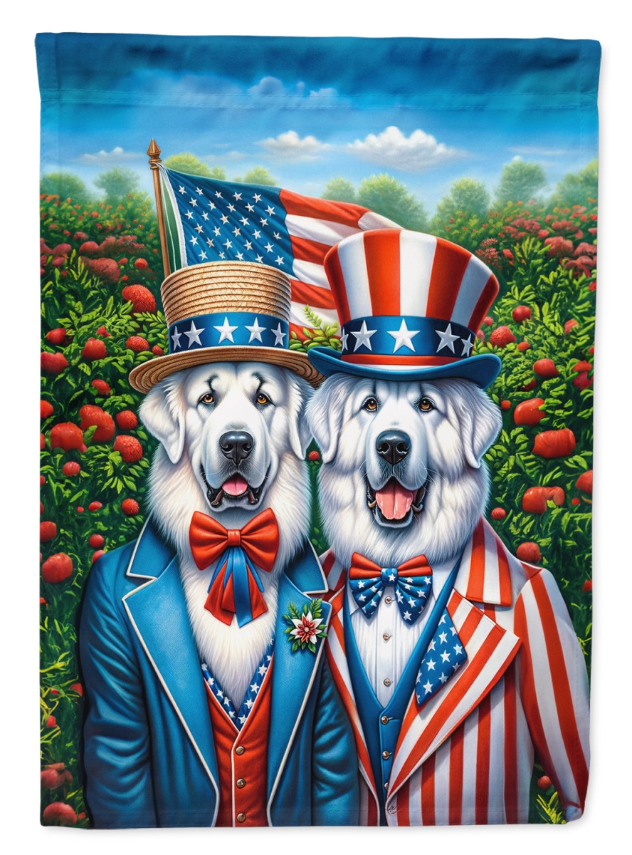 40 x 28 in. Unisex All American Great Pyrenees Polyester House Flag