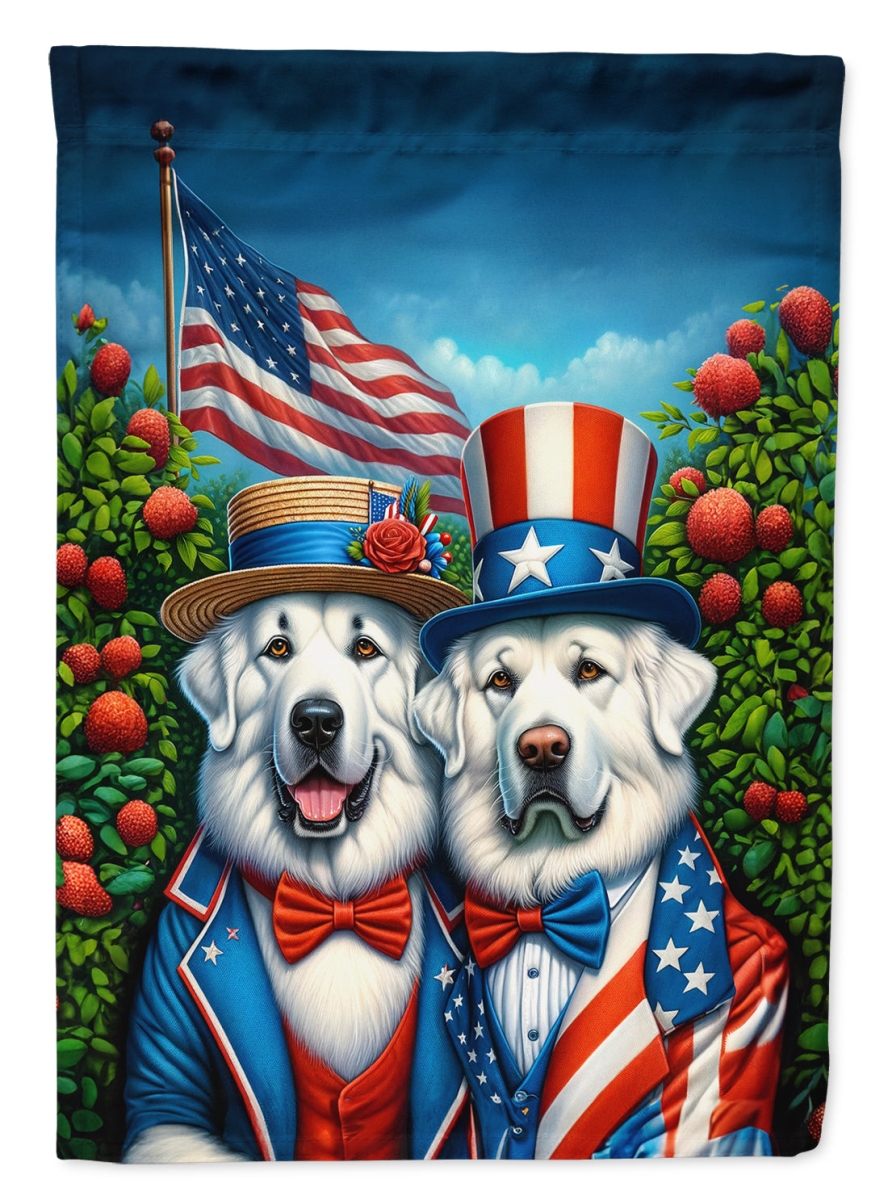 40 x 28 in. Unisex All American Great Pyrenees Polyester House Flag