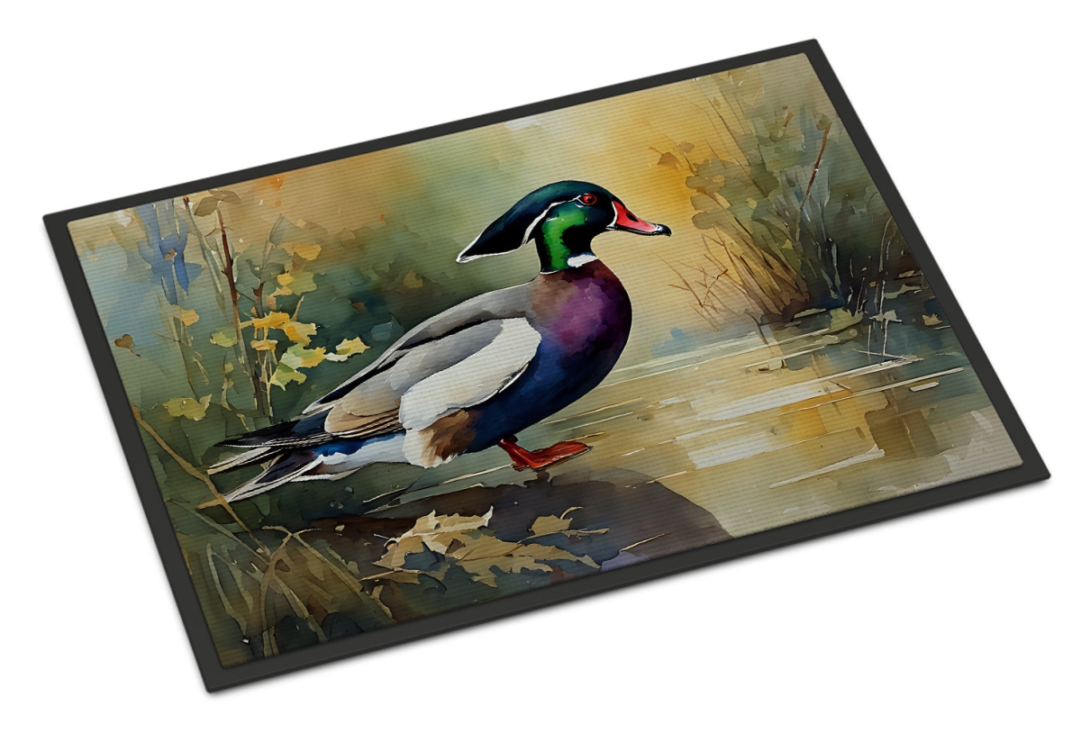 18 x 27 in. Unisex Wood Duck Doormat