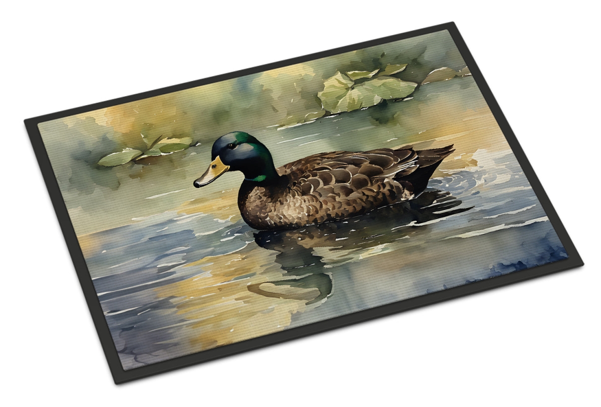 24 x 36 in. Unisex American Black Duck Doormat