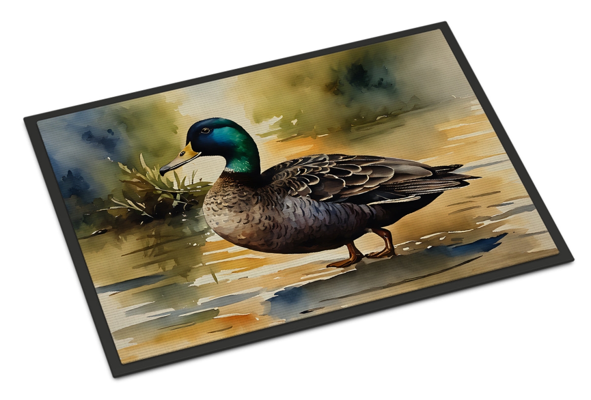 24 x 36 in. Unisex American Black Duck Doormat