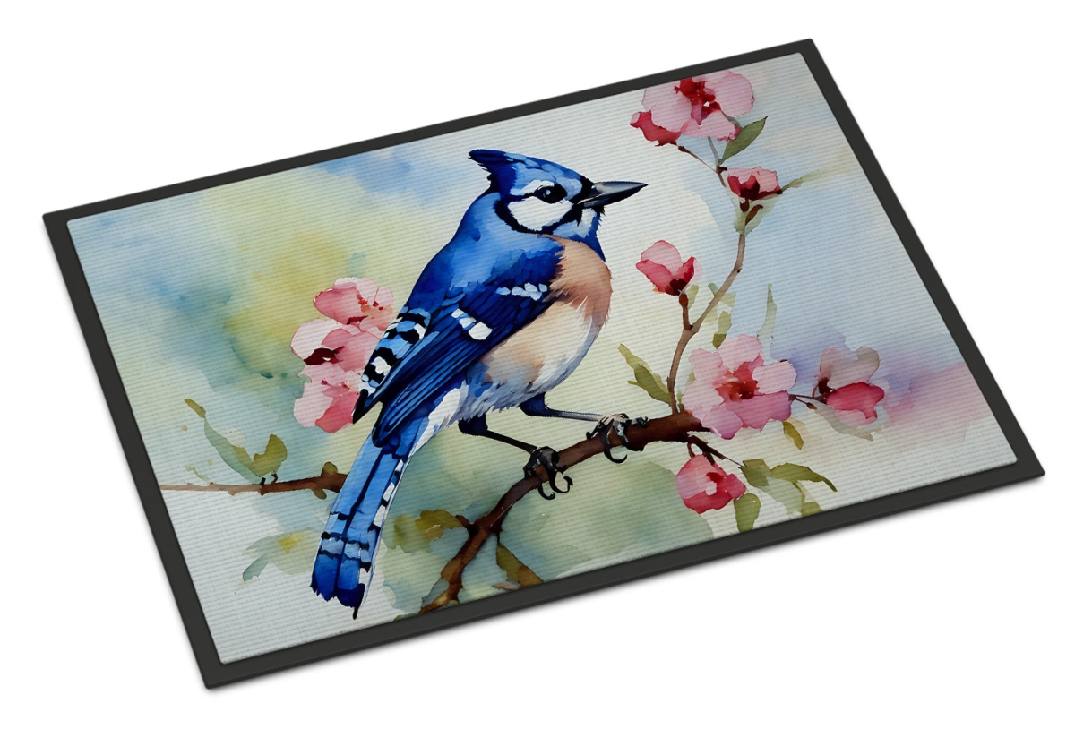 24 x 36 in. Unisex Blue Jay Doormat