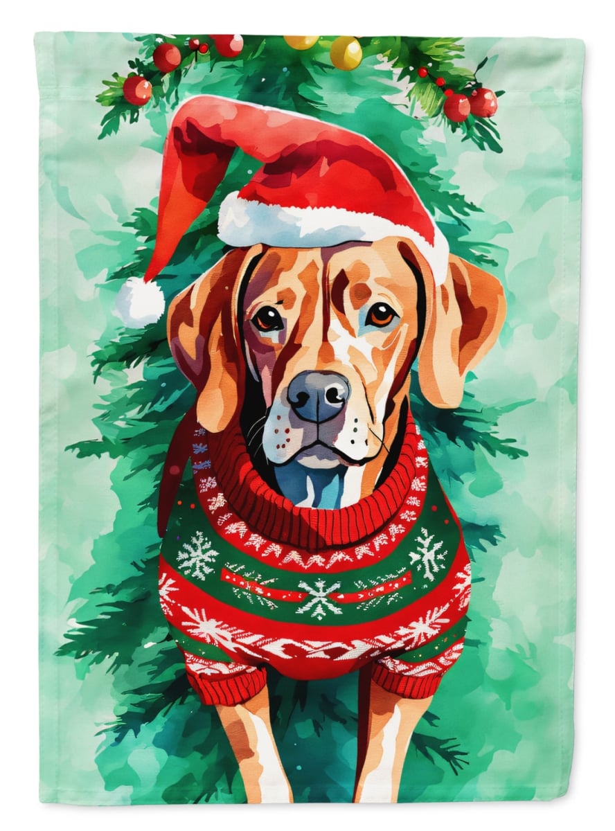 DAC3675CHF 40 x 28 in. Vizsla Christmas Polyester House Flag
