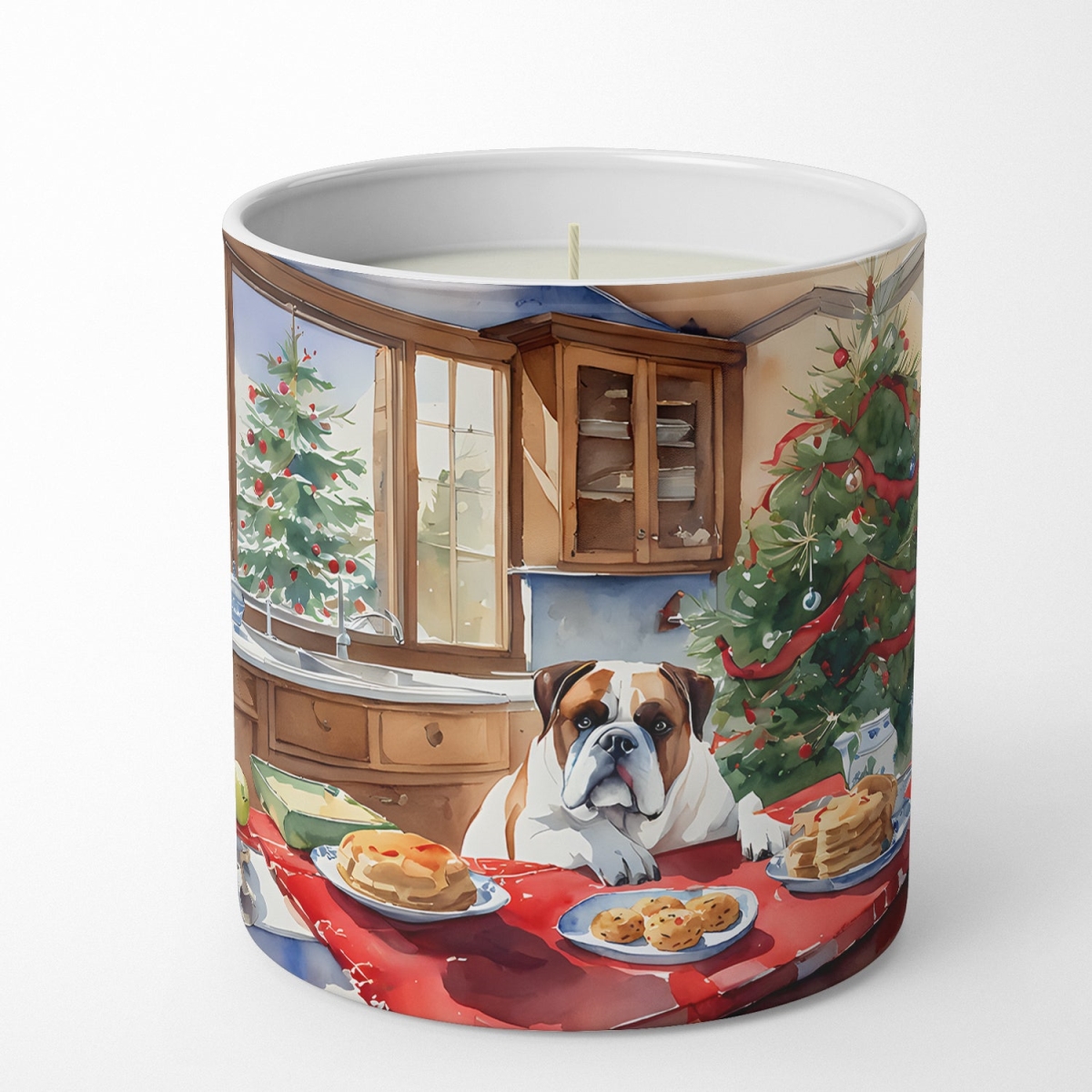 10 oz Boxer Christmas Cookies Decorative 100 Percent Soy Candle