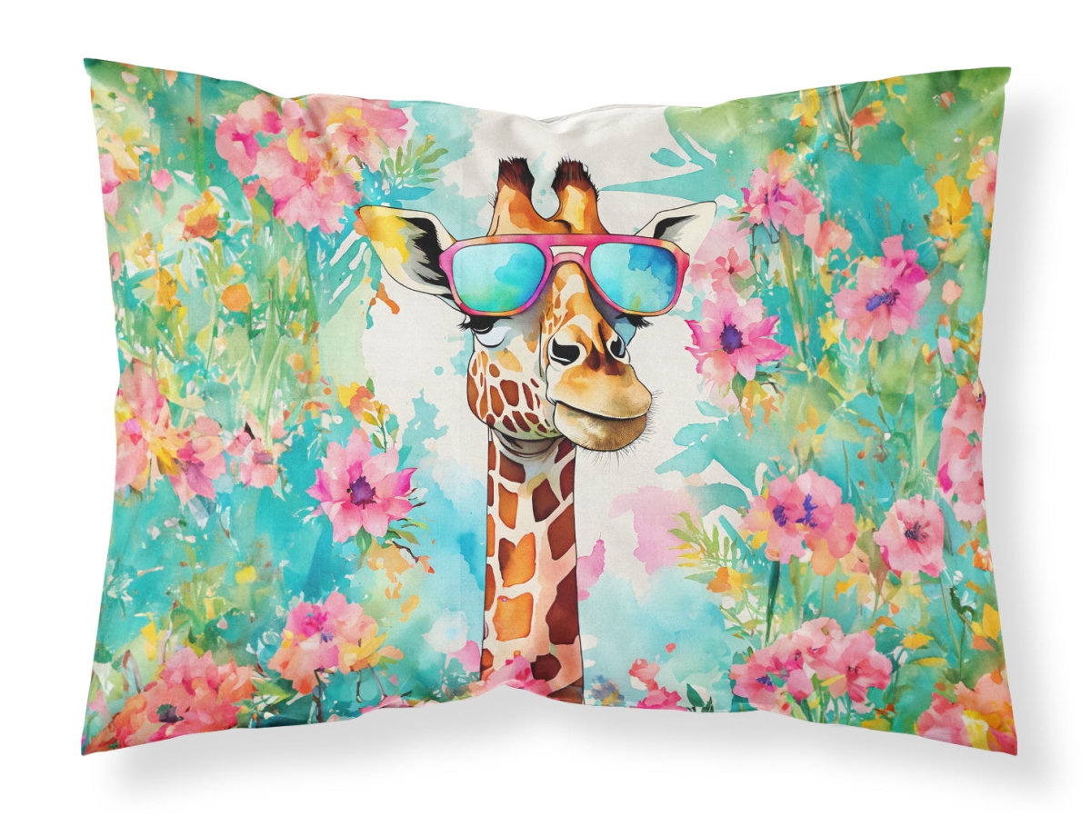 20.5 x 30 in. Unisex Hippie Animal Giraffe Standard Pillowcase