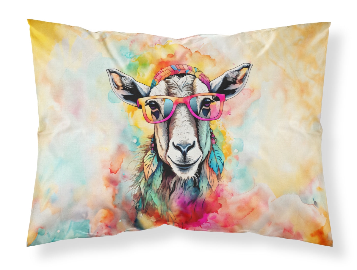 20.5 x 30 in. Unisex Hippie Animal Goat Standard Pillowcase