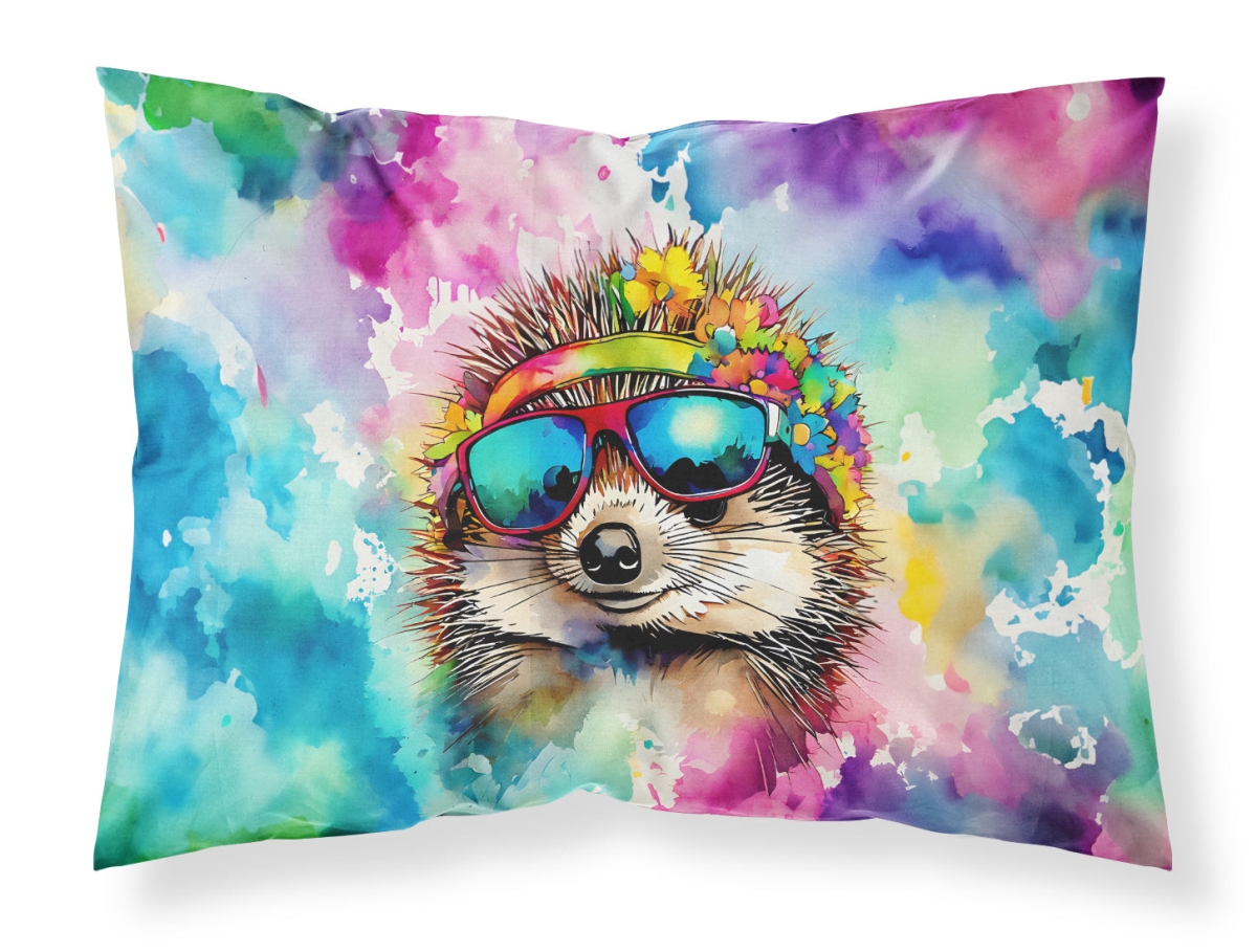 20.5 x 30 in. Unisex Hippie Animal Hedgehog Standard Pillowcase