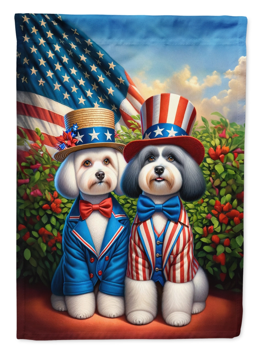 DAC4251CHF 40 x 28 in. All American Havanese Polyester House Flag