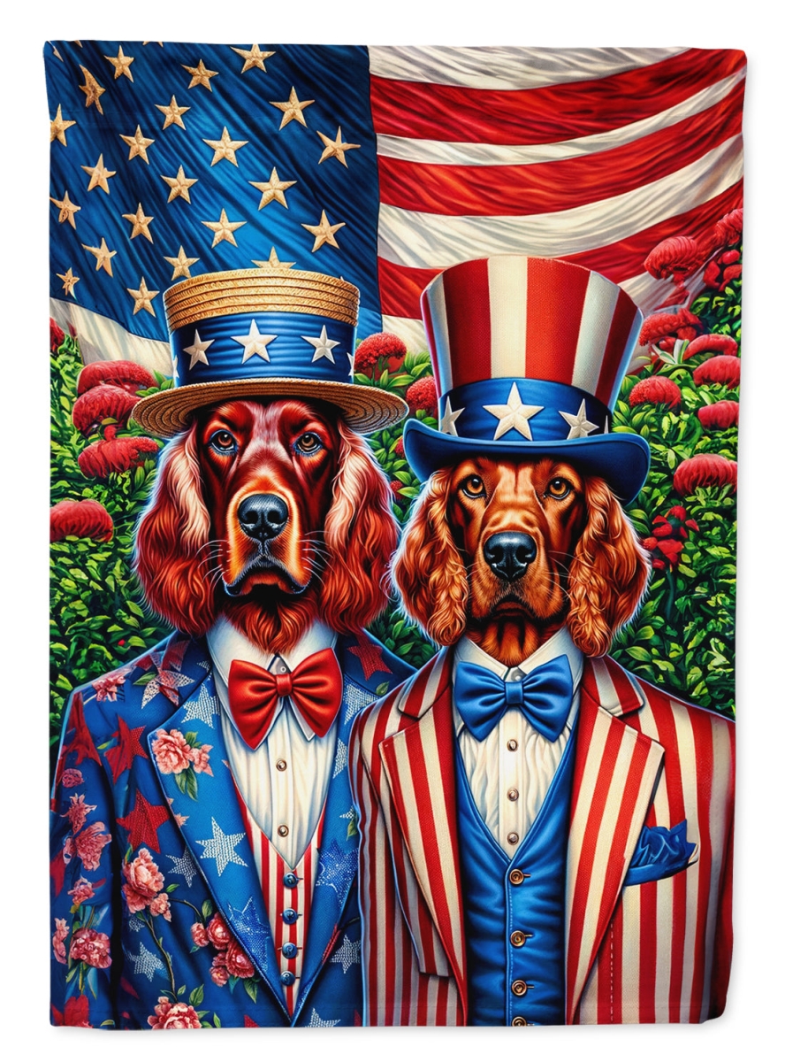 40 x 28 in. Unisex All American Irish Setter Polyester House Flag