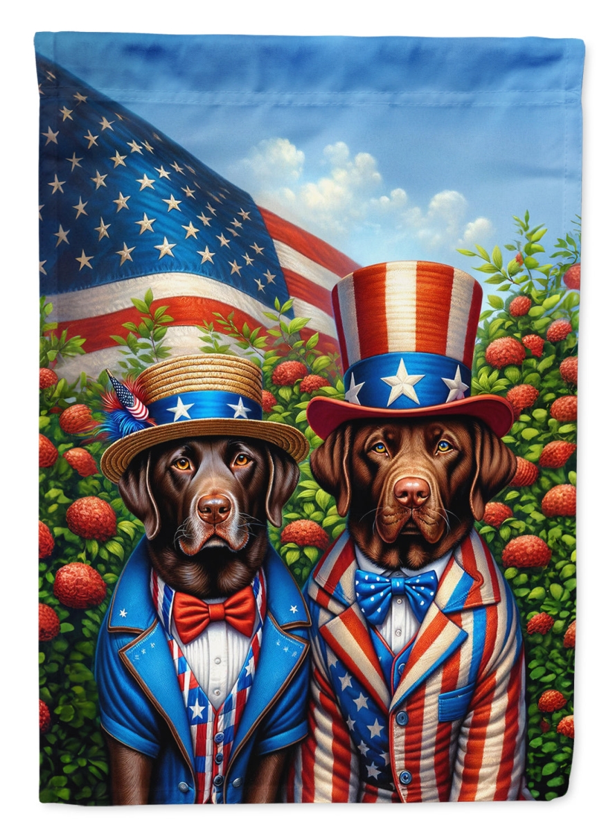 40 x 28 in. Unisex All American Labrador Retriever Polyester House Flag