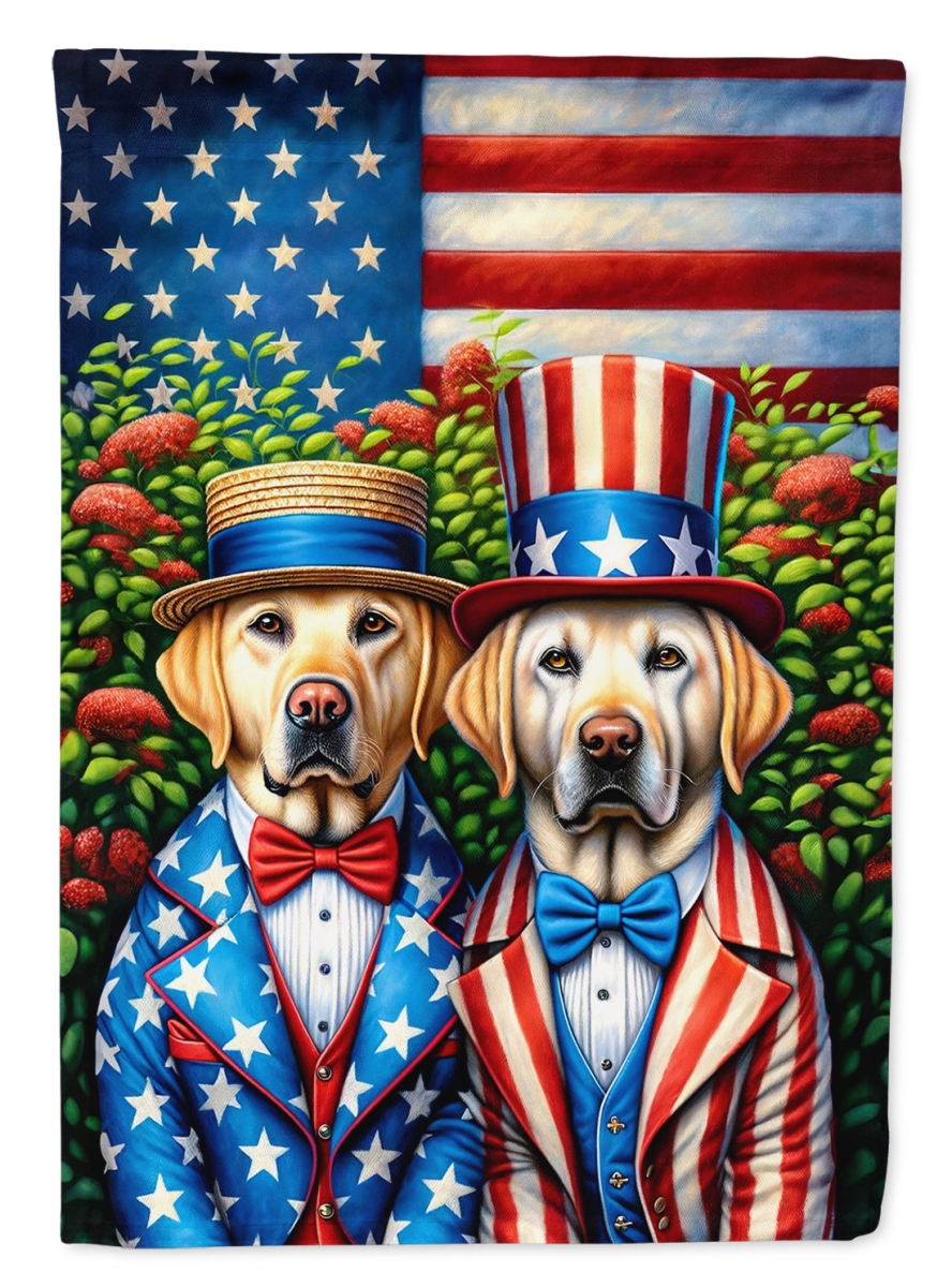 40 x 28 in. Unisex All American Labrador Retriever Polyester House Flag