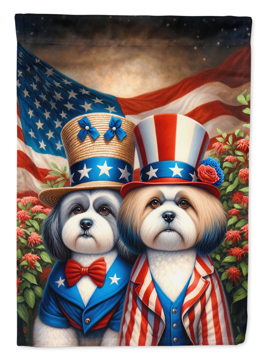 40 x 28 in. Unisex All American Lhasa Apso Polyester House Flag
