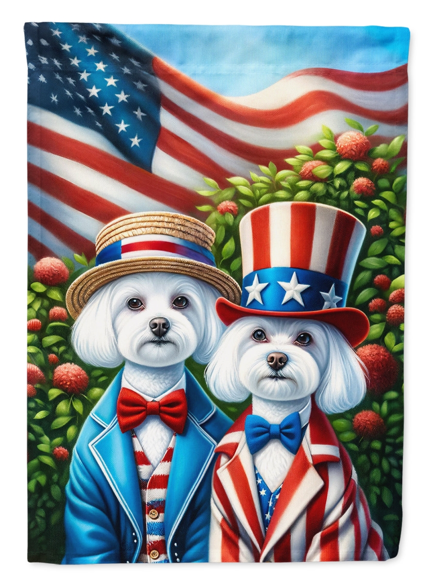 DAC4270CHF 40 x 28 in. All American Maltese Polyester House Flag