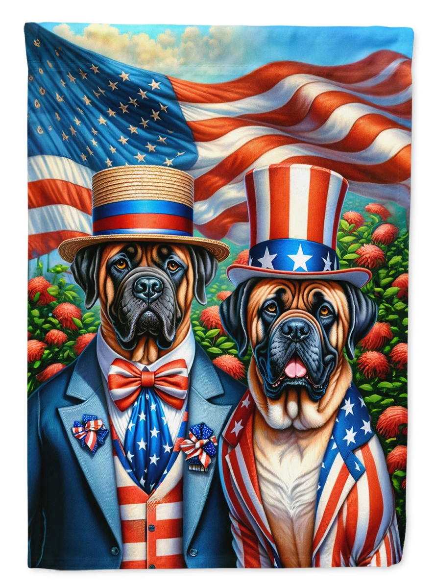 DAC4271CHF 40 x 28 in. All American Mastiff Polyester House Flag