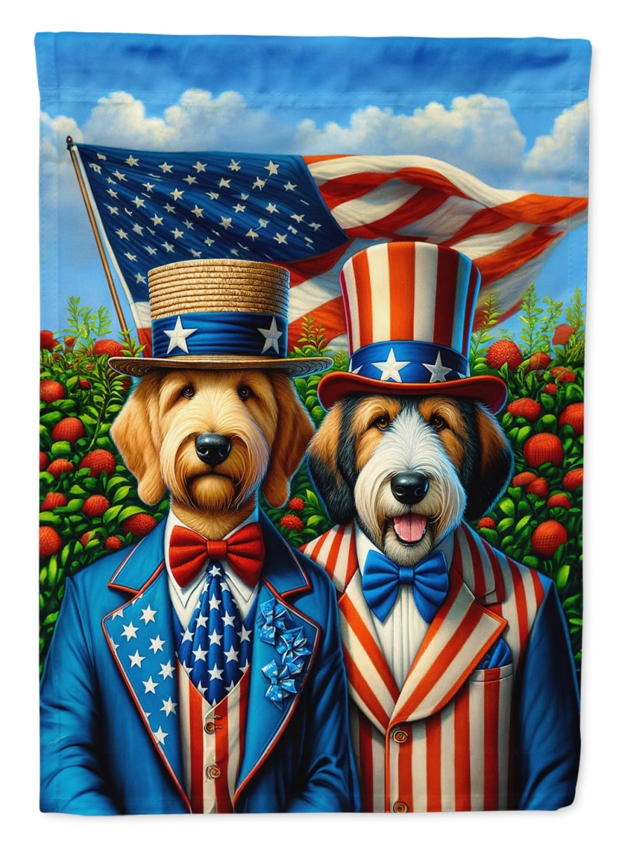 DAC4277CHF 40 x 28 in. All American Otterhound Polyester House Flag