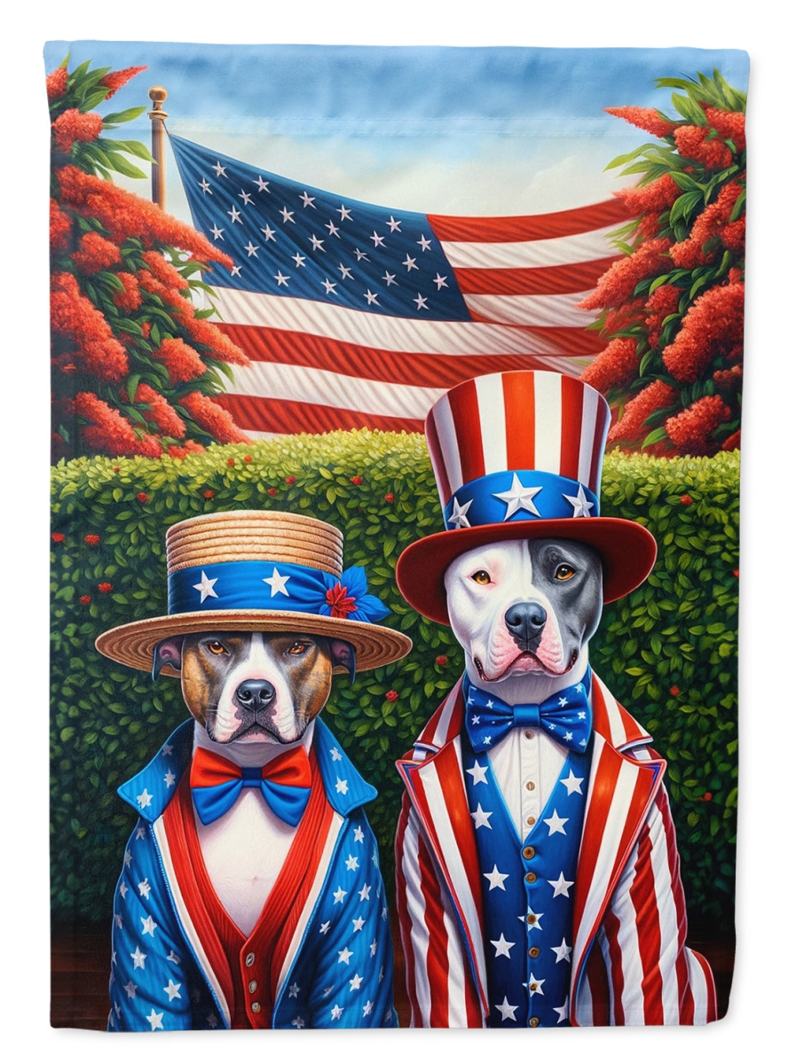 40 x 28 in. Unisex All American Pit Bull Terrier Polyester House Flag
