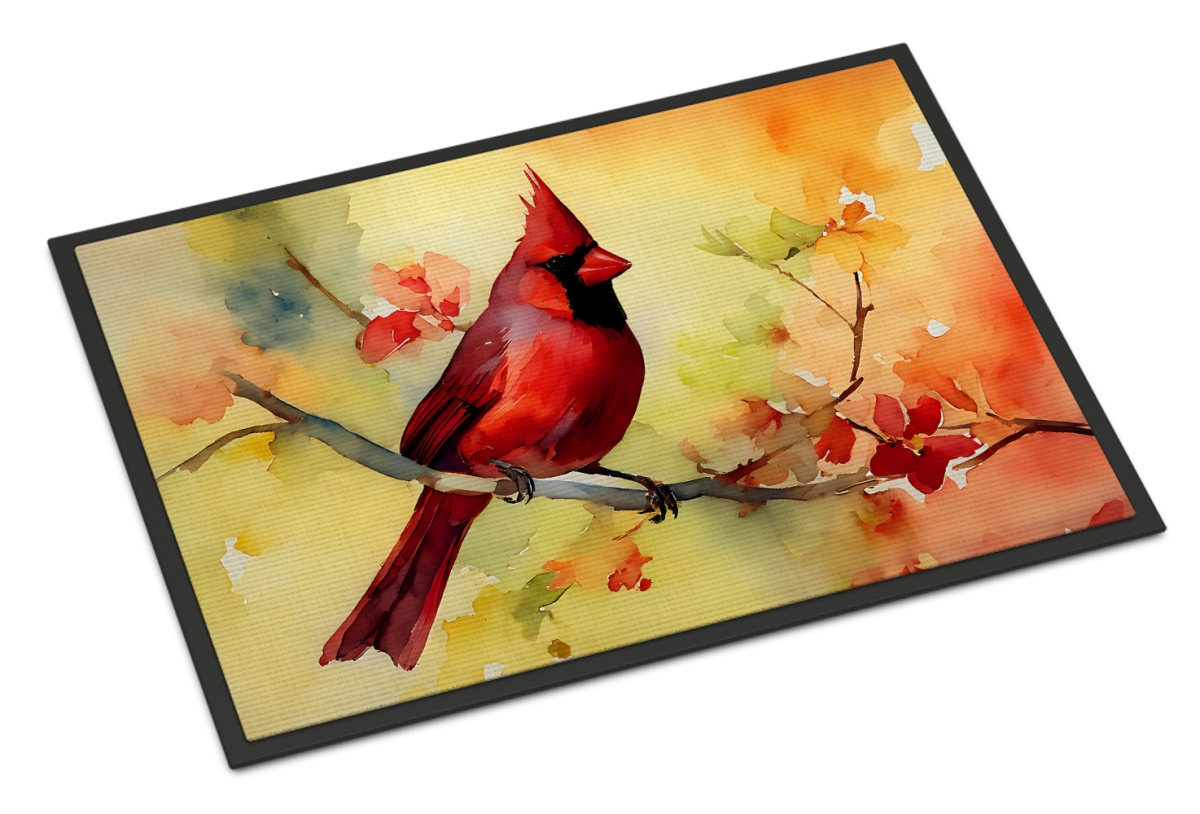 24 x 36 in. Unisex Cardinal Doormat
