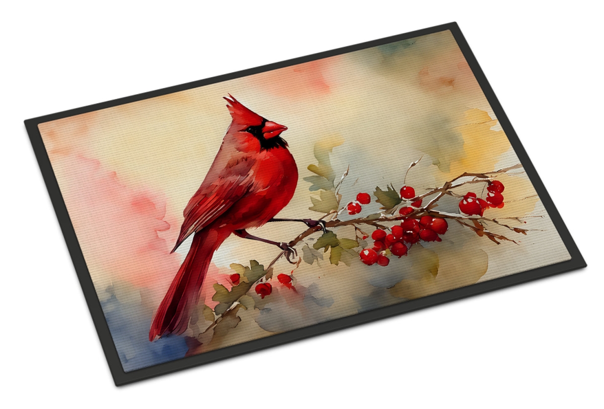 24 x 36 in. Unisex Cardinal Doormat