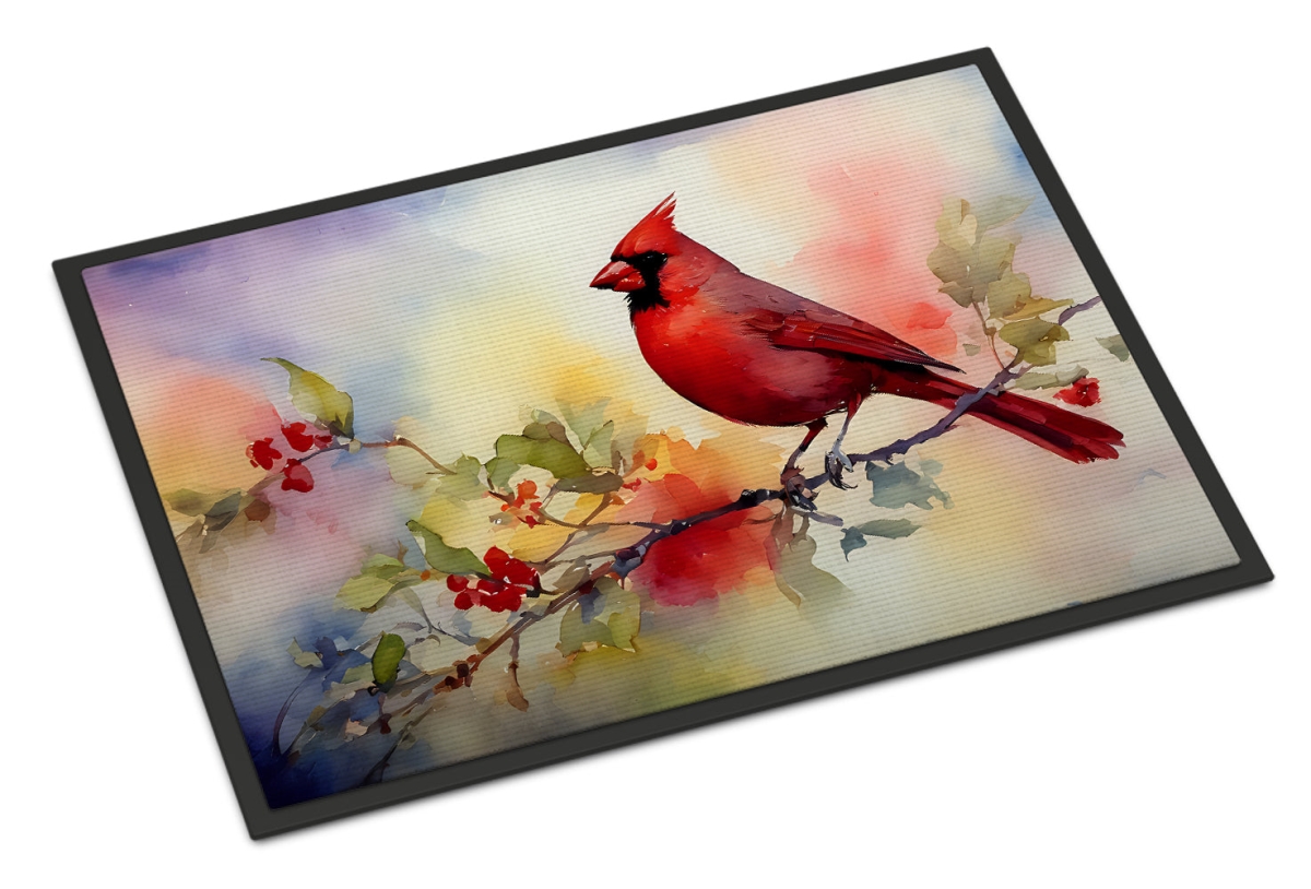 24 x 36 in. Unisex Cardinal Doormat