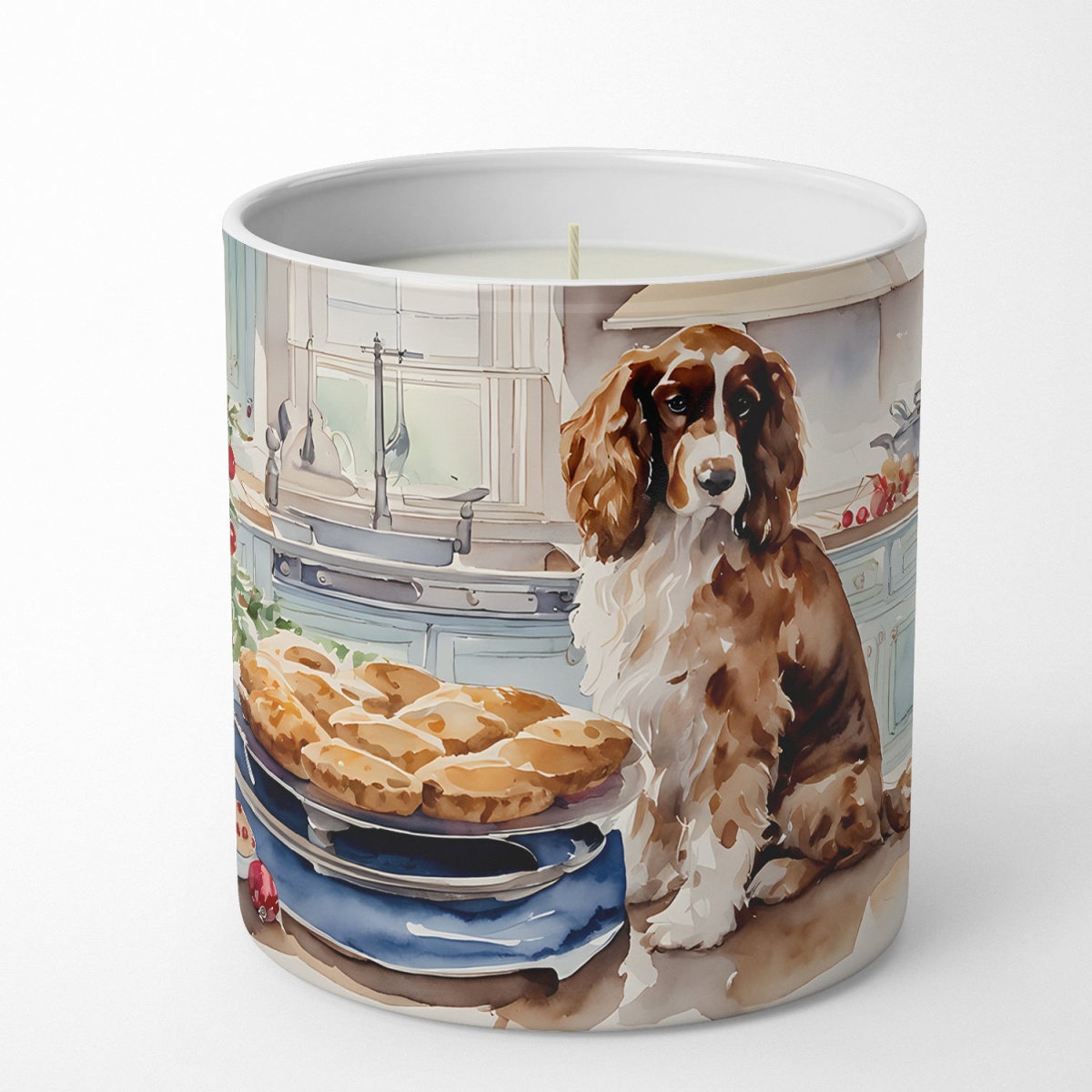 DAC3770CDL 10 oz Cocker Spaniel Christmas Cookies Decorative 100 Percent Soy Candle