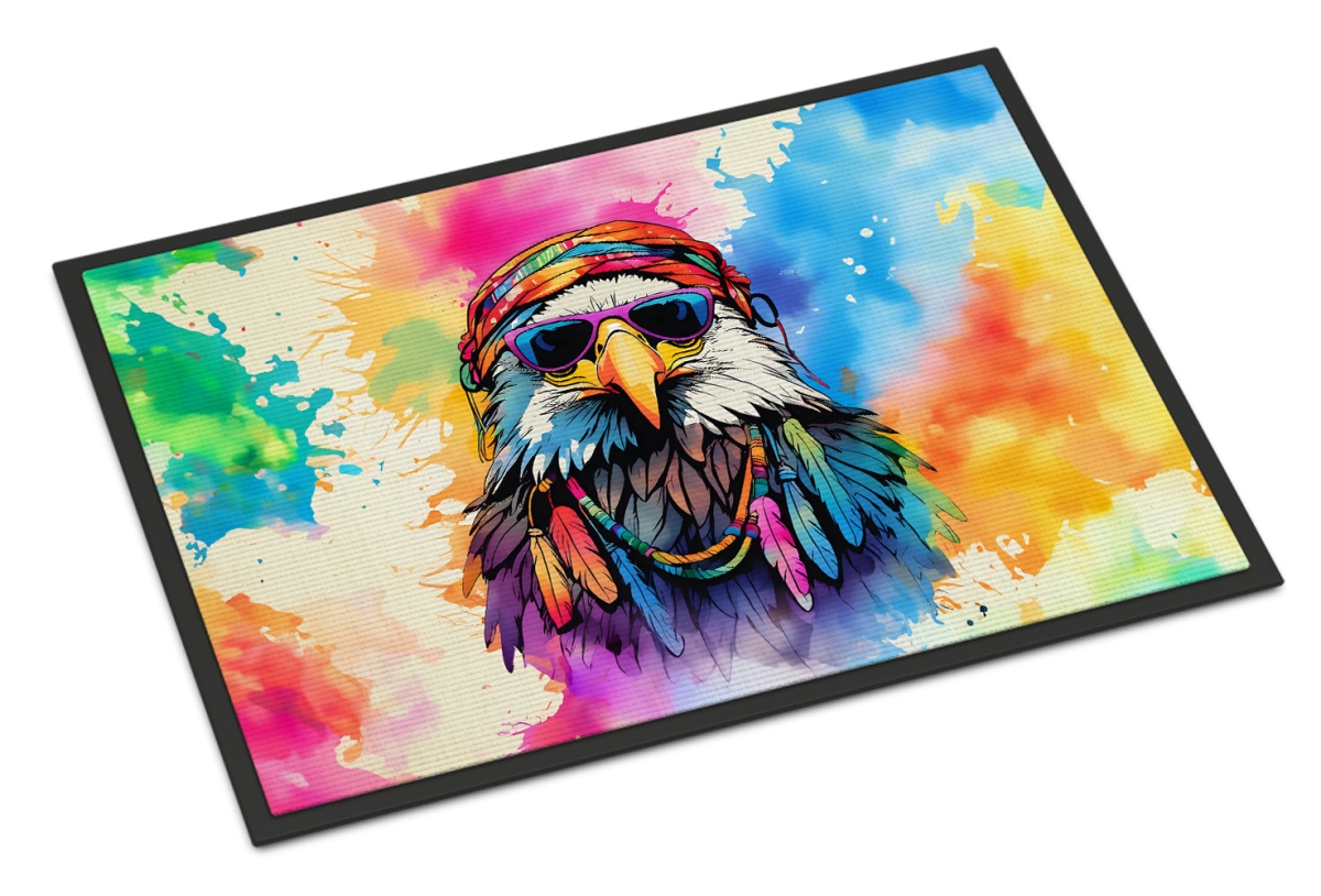 18 x 27 in. Unisex Hippie Animal Eagle Doormat