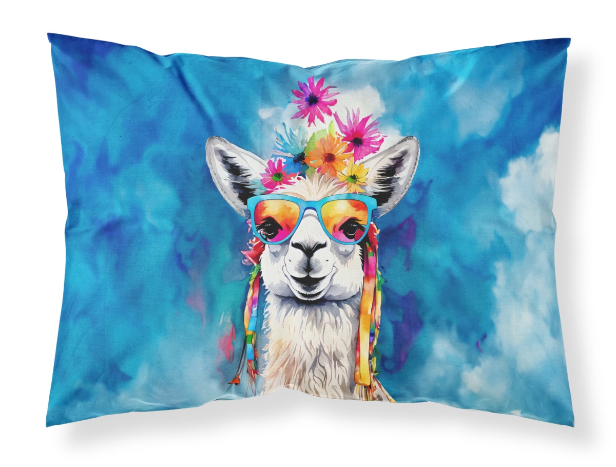 20.5 x 30 in. Unisex Hippie Animal Llama Standard Pillowcase