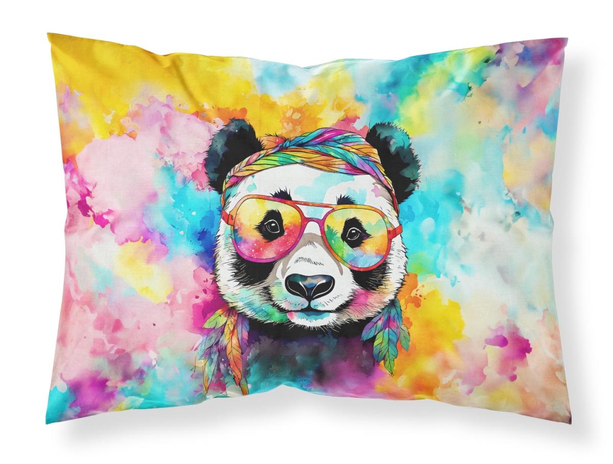 20.5 x 30 in. Unisex Hippie Animal Panda Standard Pillowcase