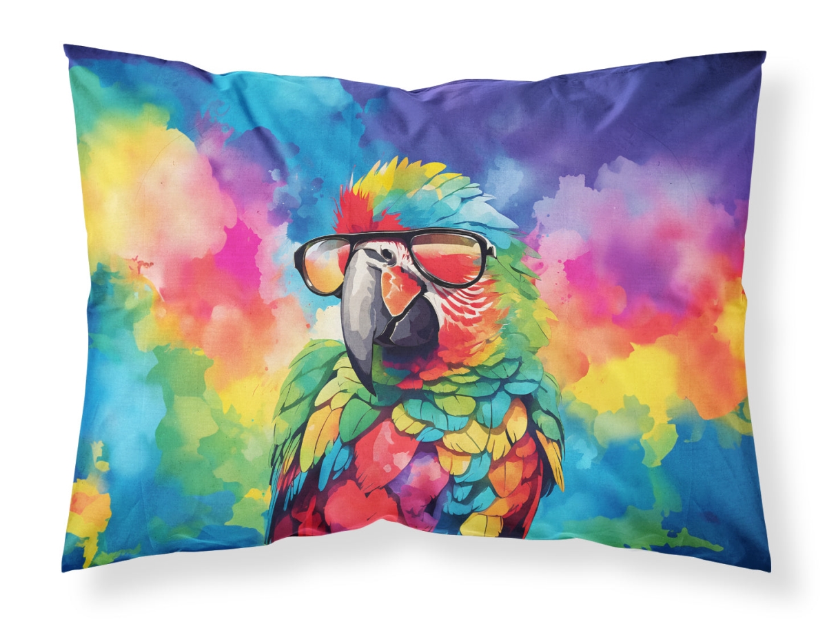 20.5 x 30 in. Unisex Hippie Animal Parrot Standard Pillowcase