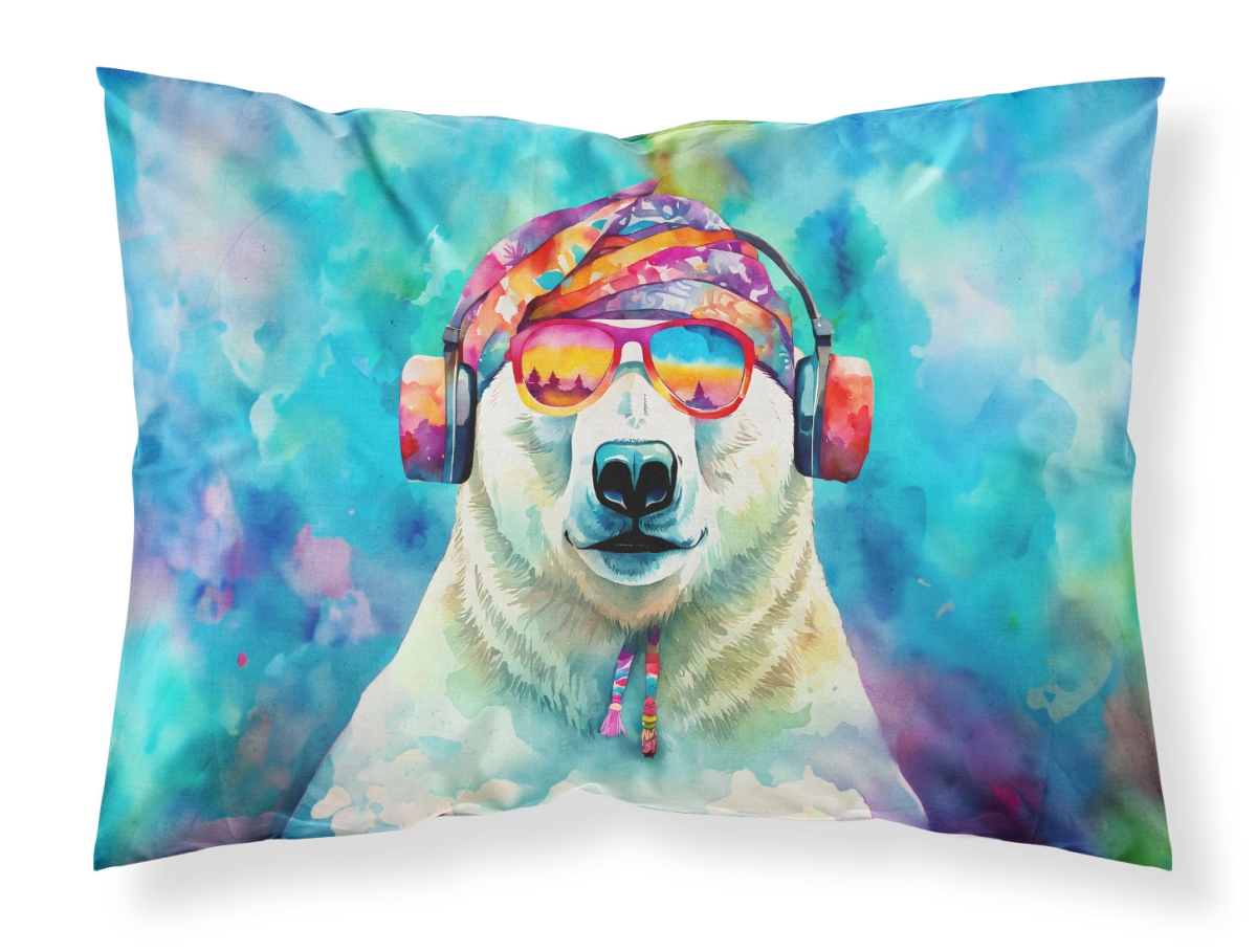 20.5 x 30 in. Unisex Hippie Animal Polar Bear Standard Pillowcase