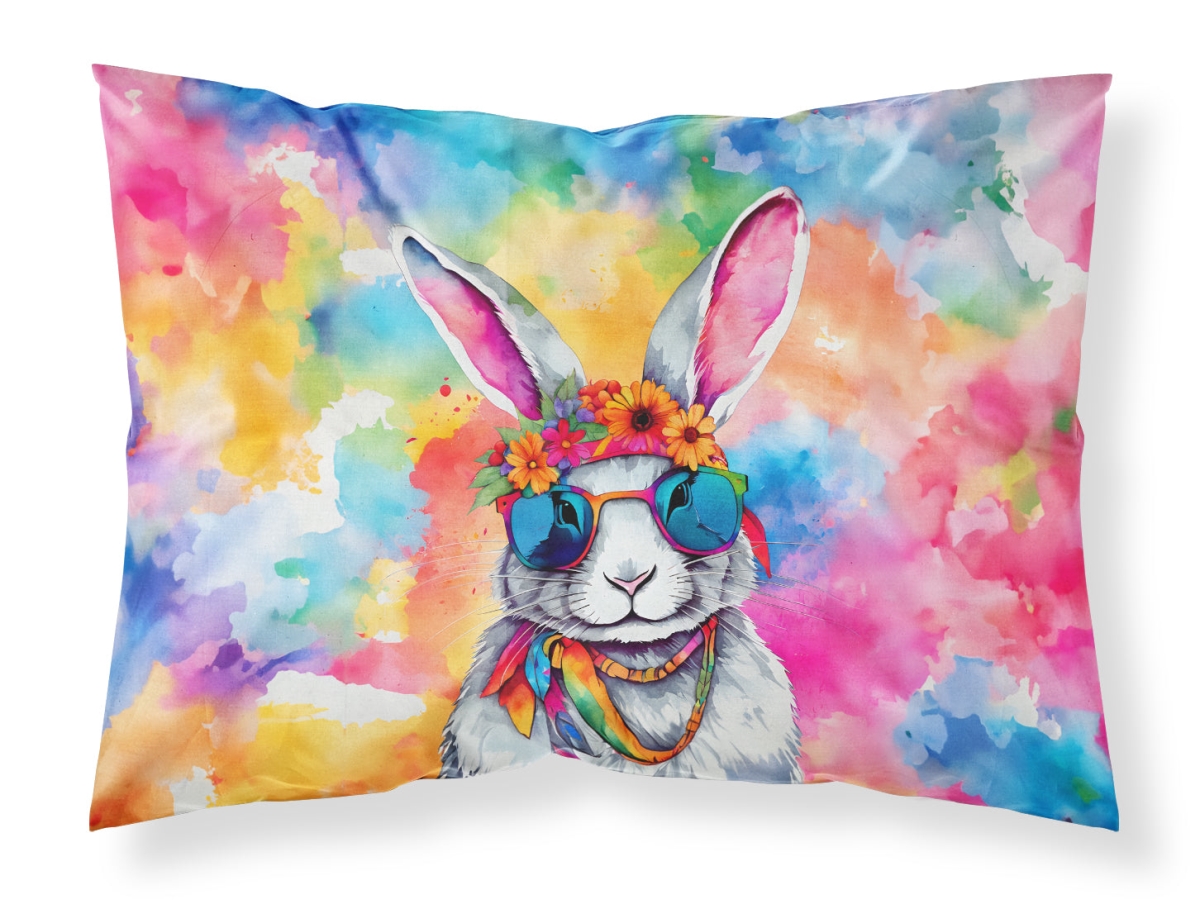 20.5 x 30 in. Unisex Hippie Animal Rabbit Standard Pillowcase