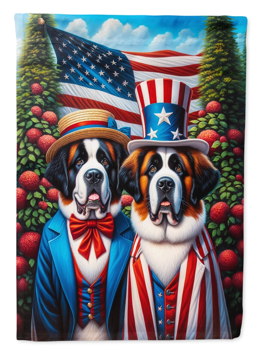 40 x 28 in. Unisex All American Saint Bernard Polyester House Flag