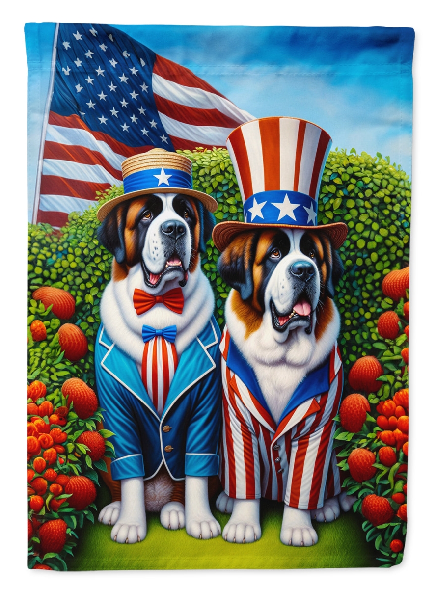 40 x 28 in. Unisex All American Saint Bernard Polyester House Flag