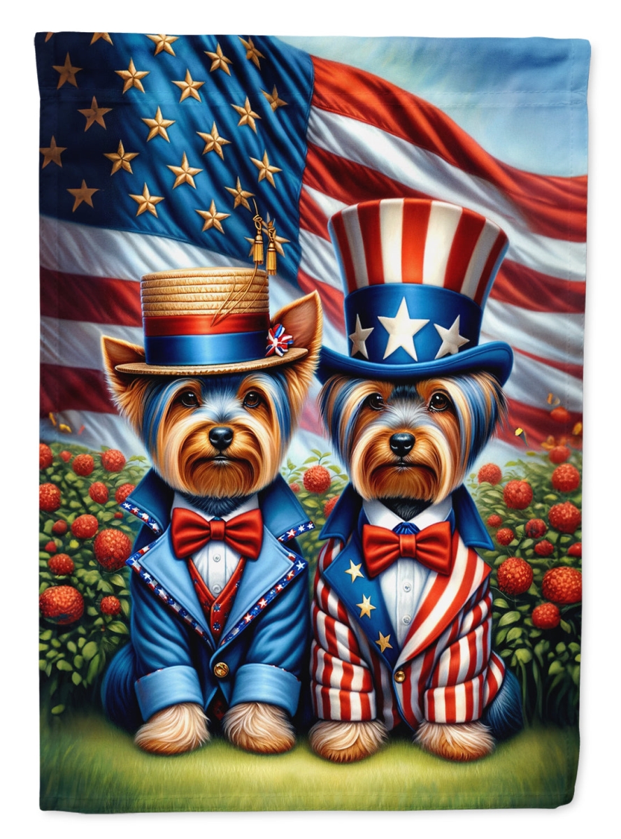 40 x 28 in. Unisex All American Yorkshire Terrier Polyester House Flag