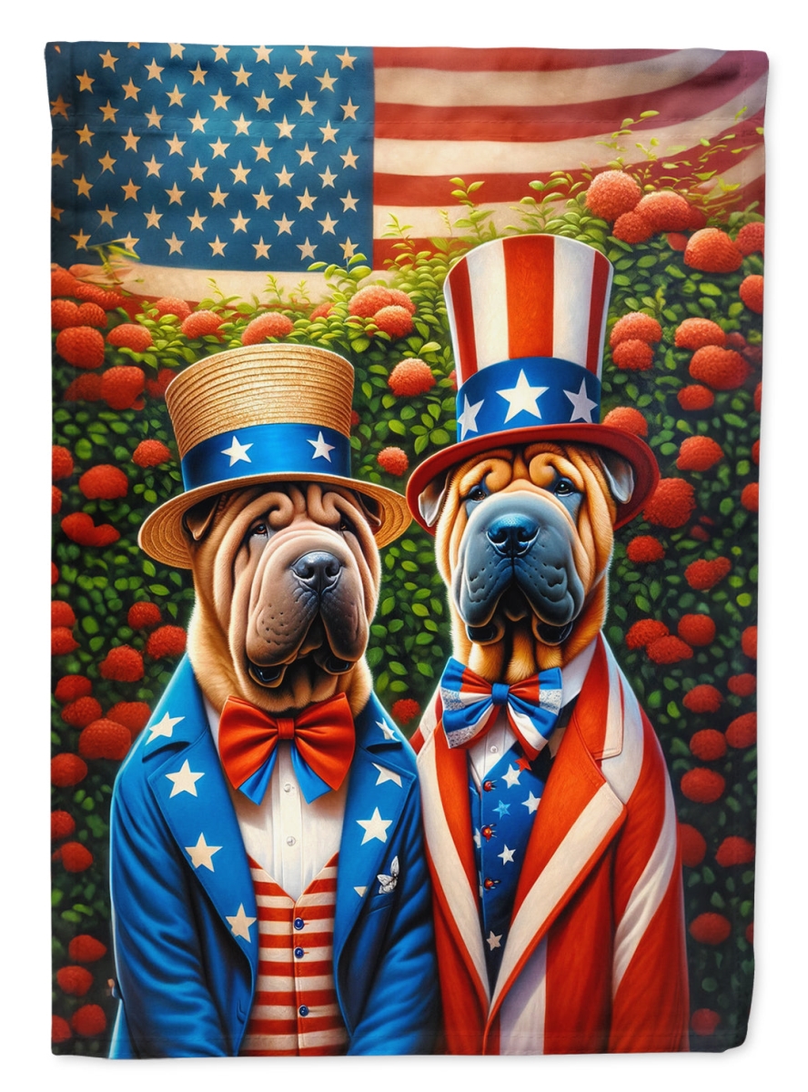 40 x 28 in. Unisex All American Shar Pei Polyester House Flag