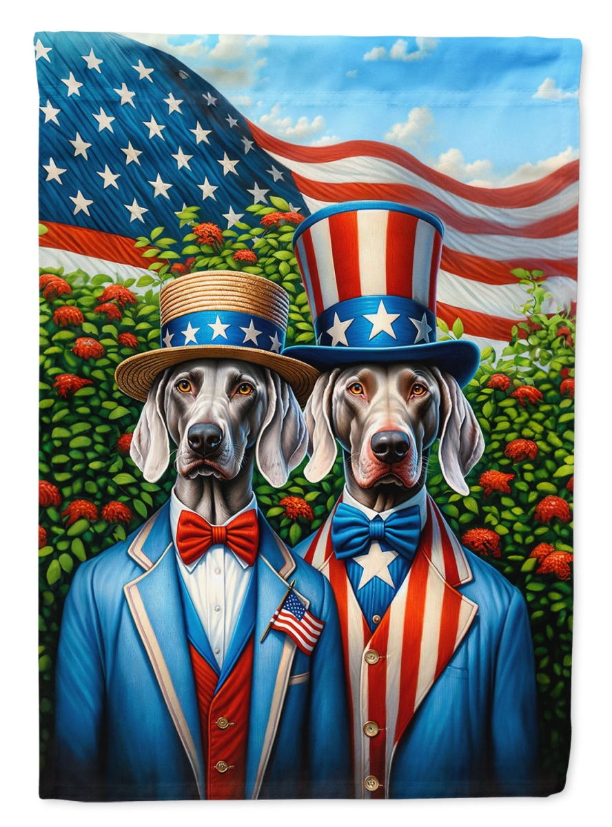 DAC4321CHF 40 x 28 in. All American Weimaraner Polyester House Flag